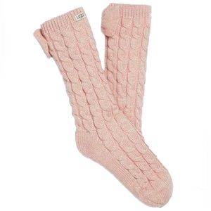 UGG Laila Bow Fleece Lined Sock